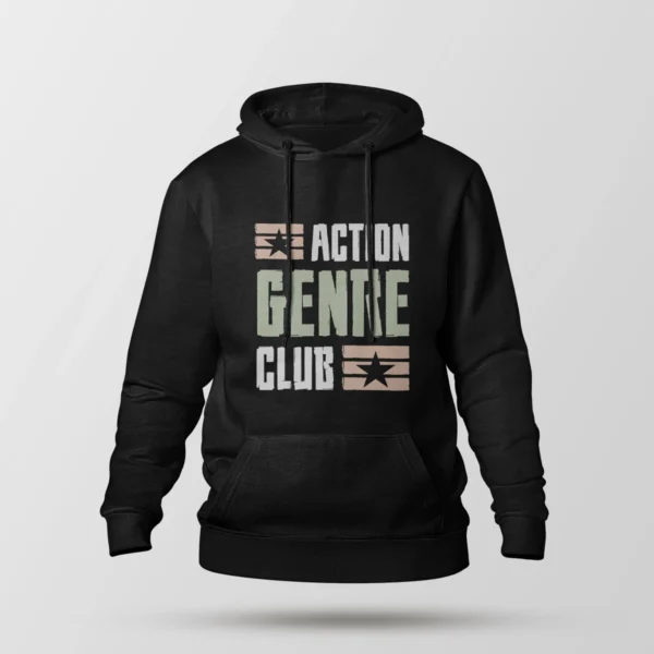 هودی طرح Action Genre Club