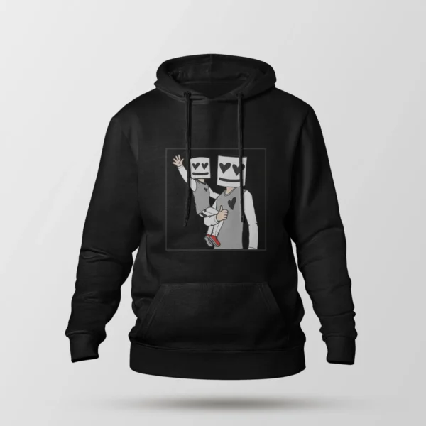 هودی مارشملو طرح زوج کارتونی (Marshmello)