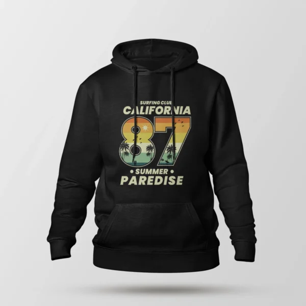هودی تایپوگرافی Surfing Club California 87