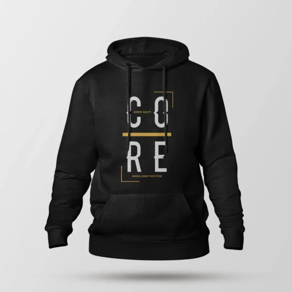 هودی نوشته Core طرح مینیمال