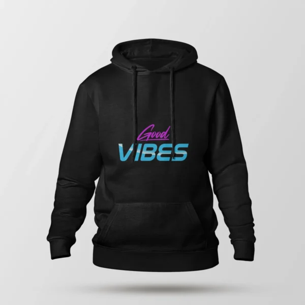 هودی طرح حال و هوای مثبت Good Vibes