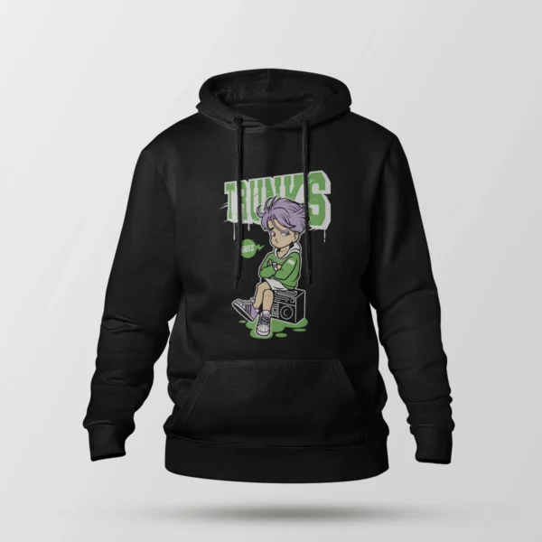 هودی انیمه دراگون بال طرح ترانکس (Trunks)