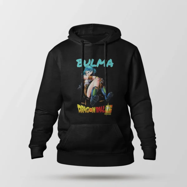 هودی انیمه دراگون بال طرح بولما (Bulma)