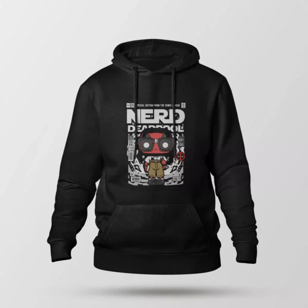 هودی دث پول طرح Nerd Deadpool