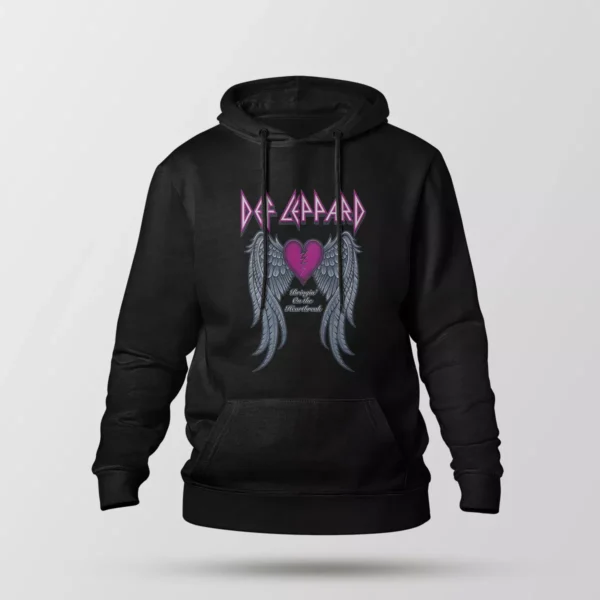هودی دف لپارد طرح قلب شکسته (Def Leppard)