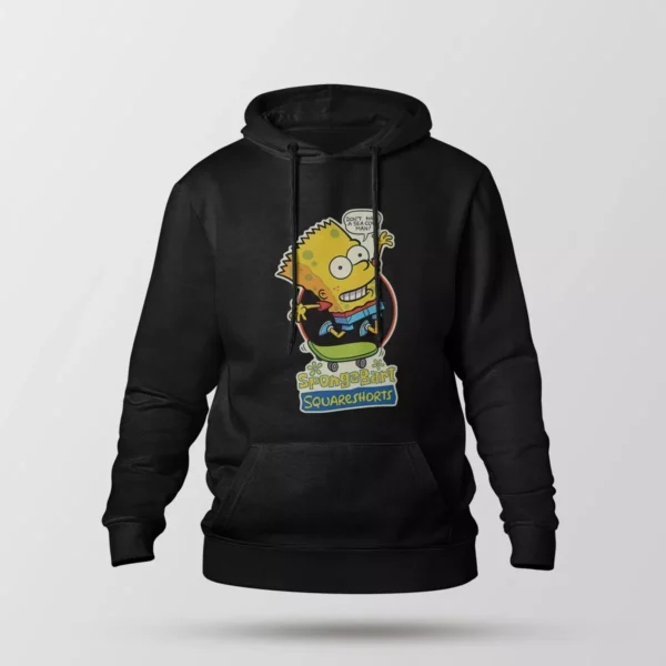 هودی سیمپسون‌ها طرح بارت و باب اسفنجی (SpongeBart)