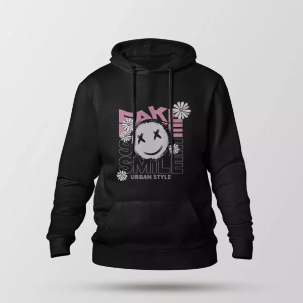 هودی طرح Fake Smile