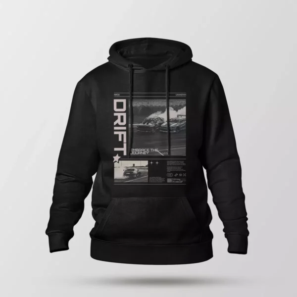 هودی طرح Drift Embrace the Journey