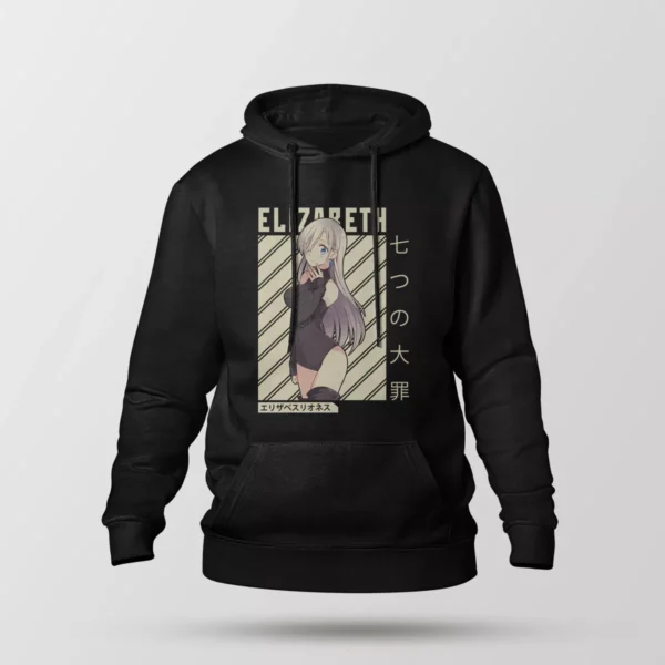 هودی انیمه هفت گناه کبیره طرح الیزابت (Elizabeth)