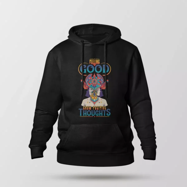 هودی انگیزشی طرح Grow Positive Thoughts