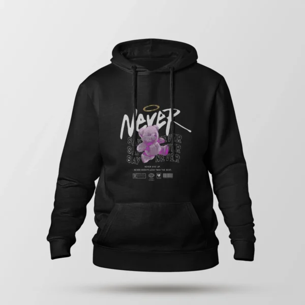 هودی خرس تدی طرح Never Say Never