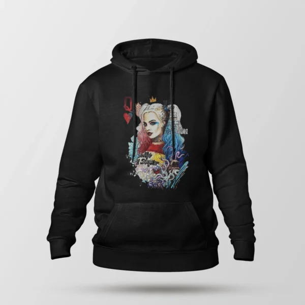 هودی ملکه قلب‌ها طرح پوکر (Queen of Hearts)