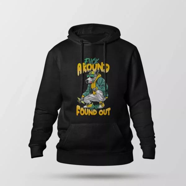 هودی سگ استریت‌ویر طرح Fuck Around