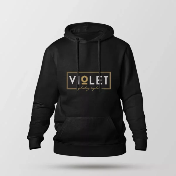 هودی عکاسی طرح Violet Photographer