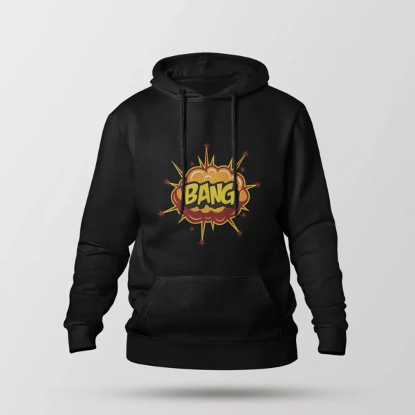 هودی طرح کمیک BANG نارنجی