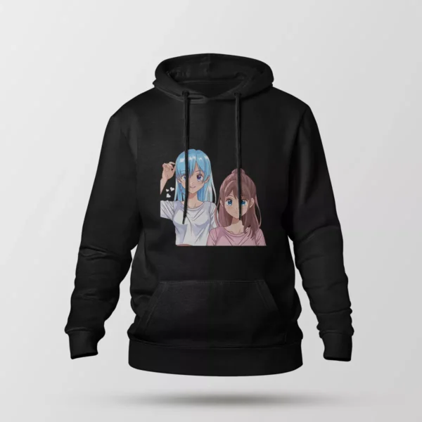 هودی انیمه طرح دختران کاوایی (Anime Girls)