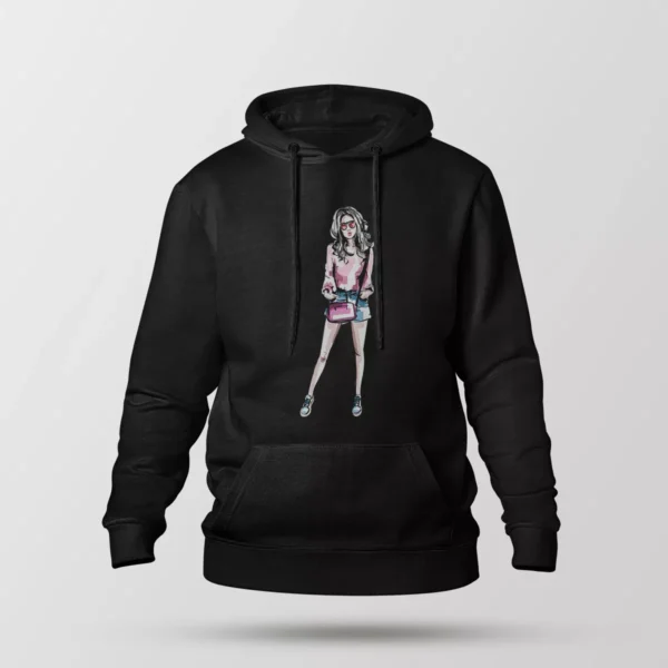 هودی دخترانه طرح خیابانی (Street Fashion)