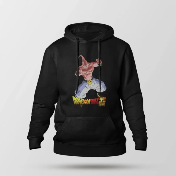 هودی انیمه دراگون بال طرح ماجین بو (Majin Buu)