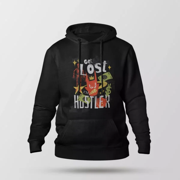 هودی استریت‌ویر طرح Get Lost Hustler