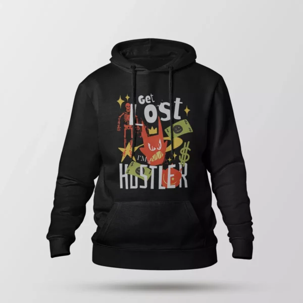هودی استریت‌ویر طرح Get Lost Hustler
