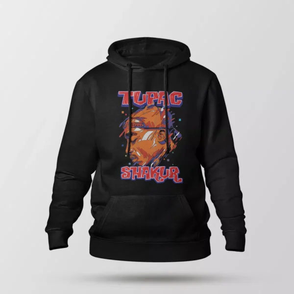 هودی توپاک شاکور طرح پرتره (Tupac Shakur)