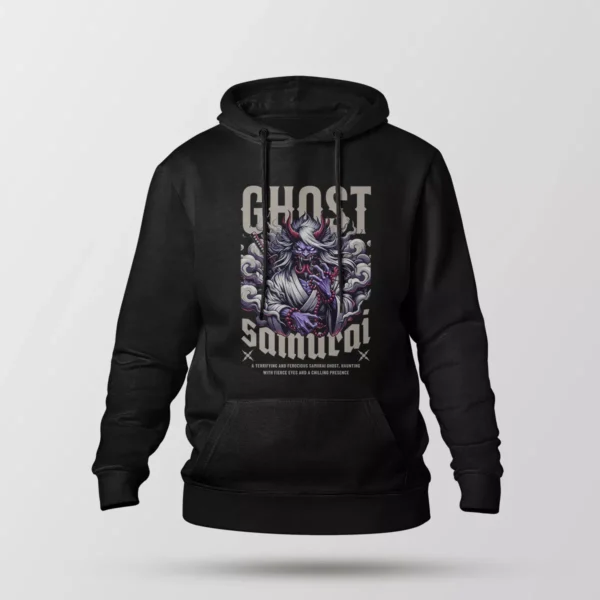 هودی طرح Ghost Samurai دارک
