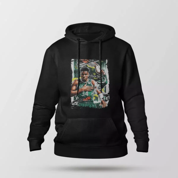 هودی بسکتبال طرح یانیس آنتتوکونمپو ۲ (Giannis - Bucks)