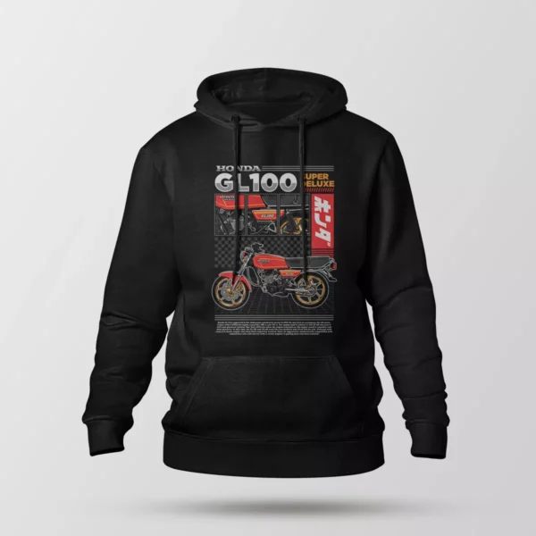 هودی هوندا طرح موتور GL100 سوپر دلوکس (Honda GL100)
