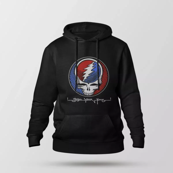 هودی گریتفول دد طرح جمجمه رعد و برق (Grateful Dead)