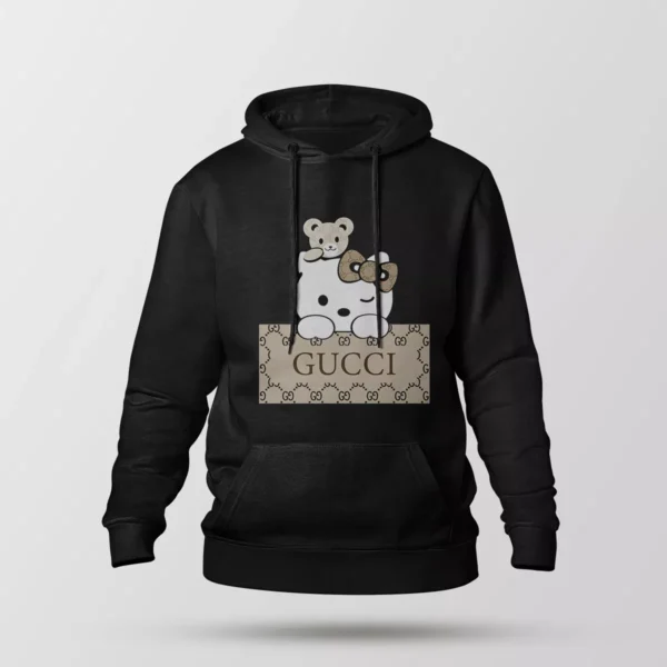 هودی هلو کیتی طرح گوچی (Hello Kitty Gucci)