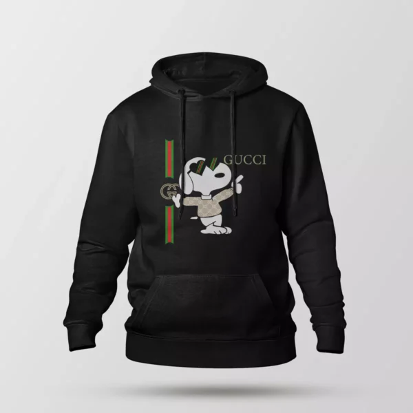 هودی اسنوپی طرح خط گوچی (Snoopy Gucci)