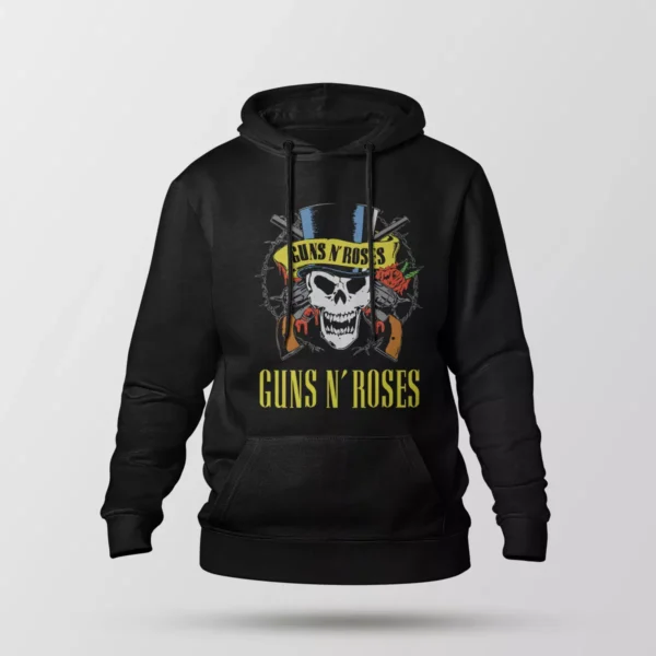 هودی گانزآندروزز طرح لوگو جمجمه (Guns N' Roses)