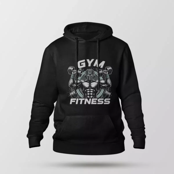 هودی بدنسازی طرح ربات قدرتمند (Gym Fitness)