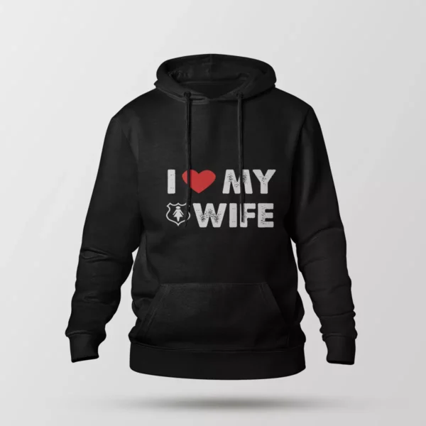 هودی طرح I Love My Wife