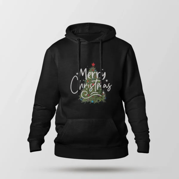 هودی کریسمس طرح درخت Merry Christmas