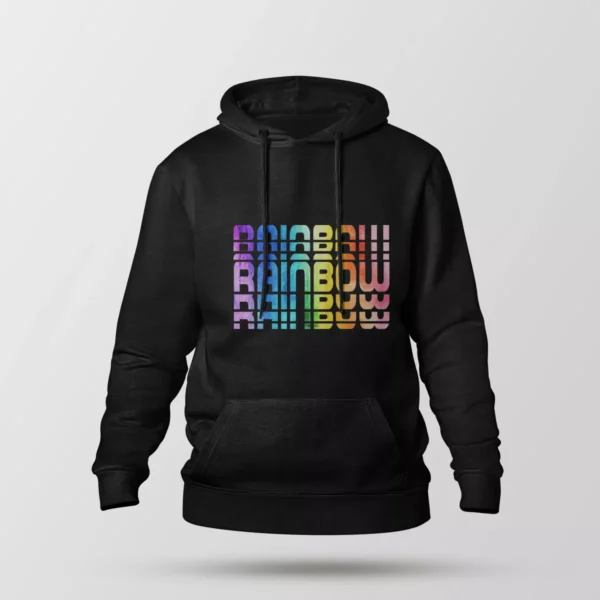 هودی طرح Rainbow Rainbow