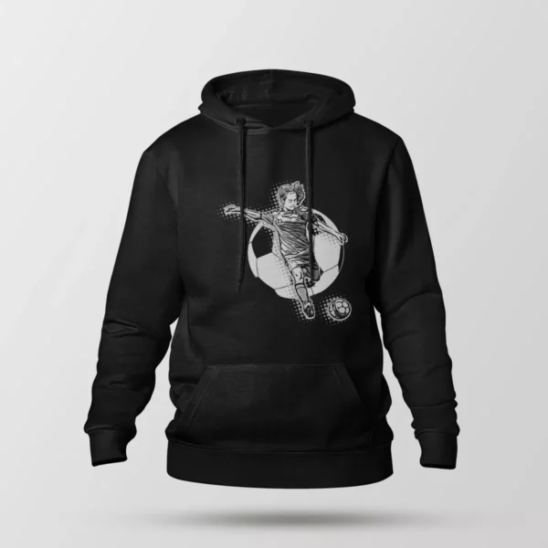 هودی فوتبال طرح هافتون (Soccer Halftone)