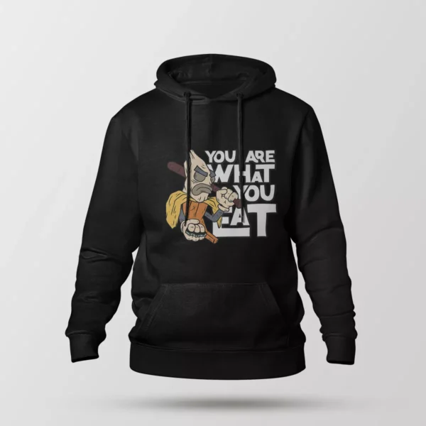 هودی طرح کارتونی You Are What You Eat