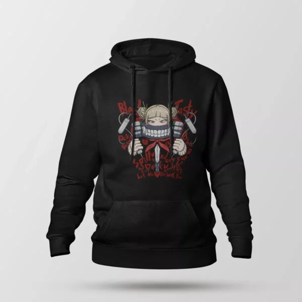 هودی انیمه My Hero Academia طرح توگا هیمیکو خونین