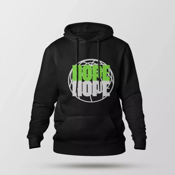 هودی تایپوگرافی طرح Hope Hope