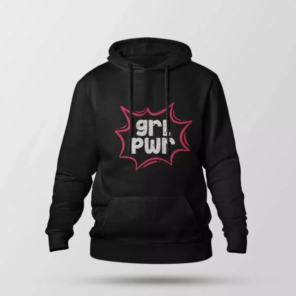 هودی طرح Grl Pwr
