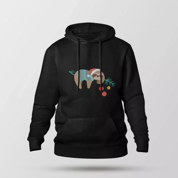 هودی تنبل طرح کریسمس با پلیور (Sloth)