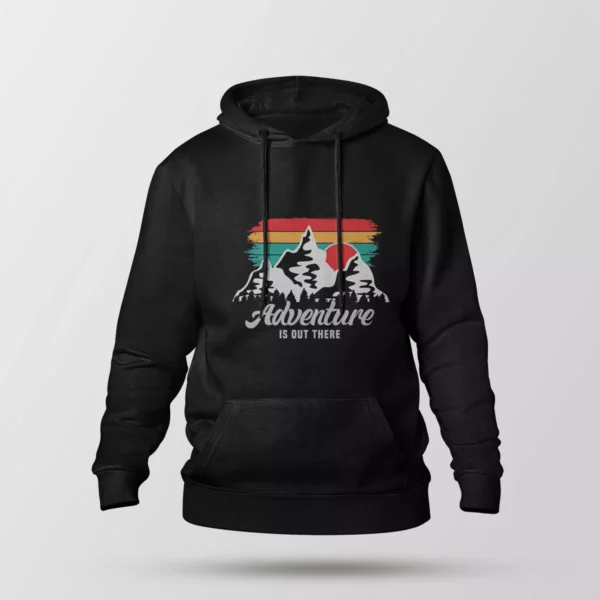 هودی کوهستان طرح Adventure Is Out There