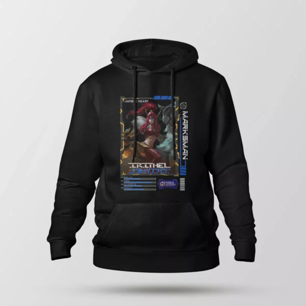 هودی گیم موبایل لجندز طرح Jungle Heart جنگجوی زن