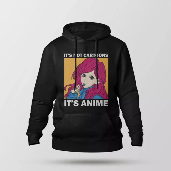 هودی دختر انیمه‌ای طرح It’s Anime