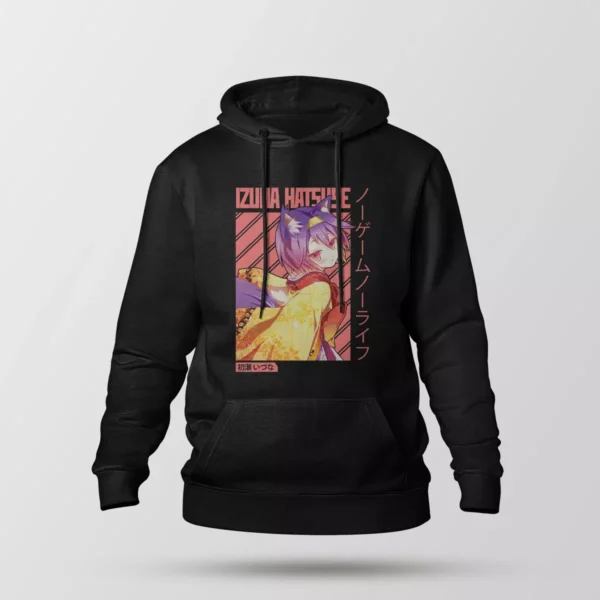 هودی انیمه نو گیم نو لایف طرح ایزونا (Izuna - No Game No Life)