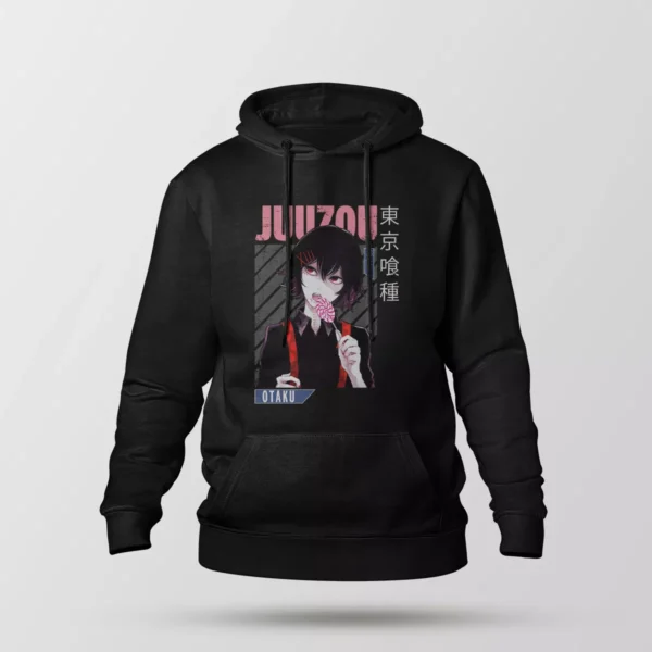 هودی انیمه توکیو غول طرح جوزو اوتاکو (Juuzou)