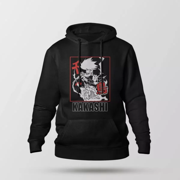 هودی انیمه ناروتو طرح کاکاشی (Kakashi)