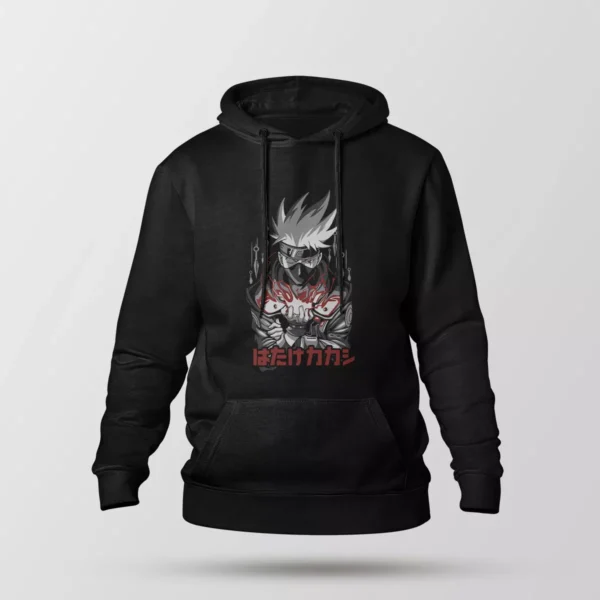 هودی انیمه ناروتو طرح کاکاشی زرهی (Kakashi)