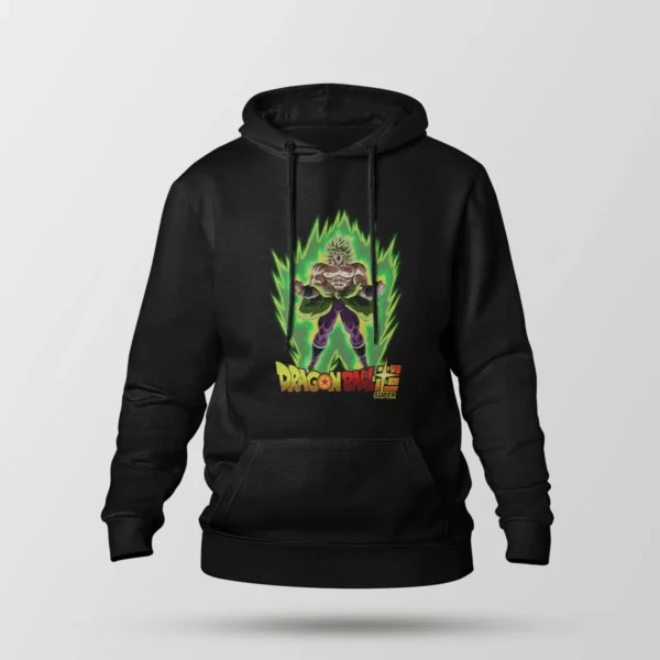 هودی انیمه دراگون بال طرح برولی (Broly)